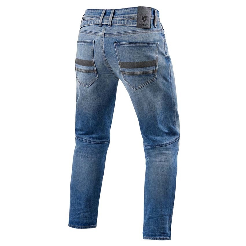 Vaqueros de moto azules Revit Salt TF liquidación