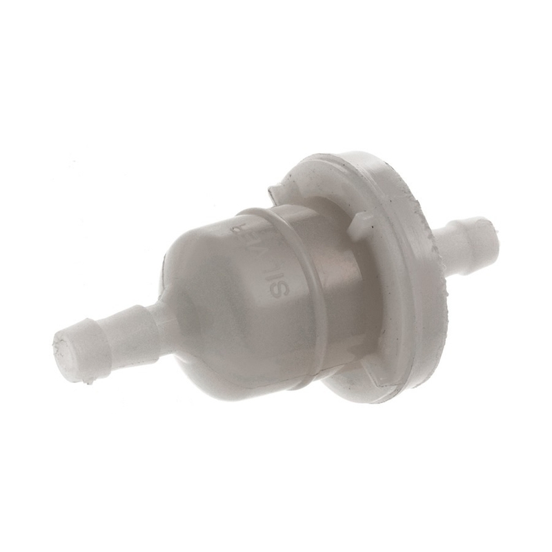 Filtro de combustible con inserto de papel Q-TECH 5-6 mm plata