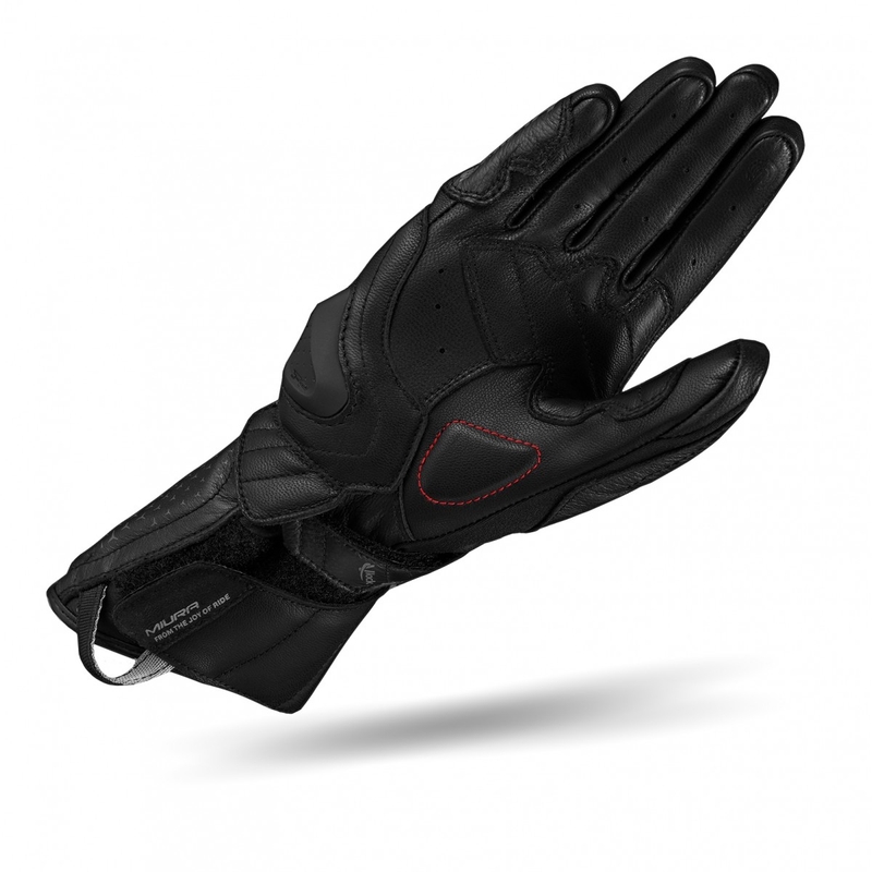 Guantes de moto para mujer Shima Miura negro liquidación