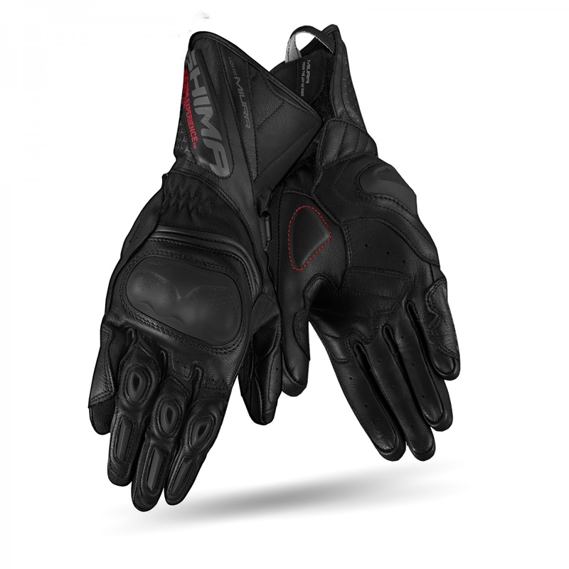 Guantes de moto para mujer Shima Miura negro liquidación