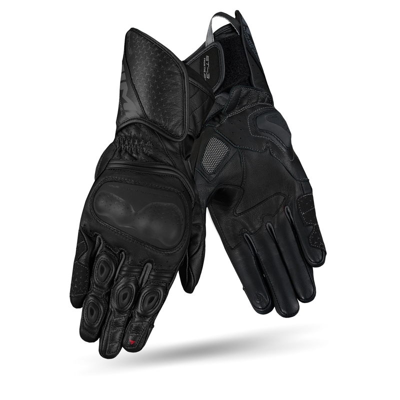 Guantes de moto Shima ST-3 negro liquidación