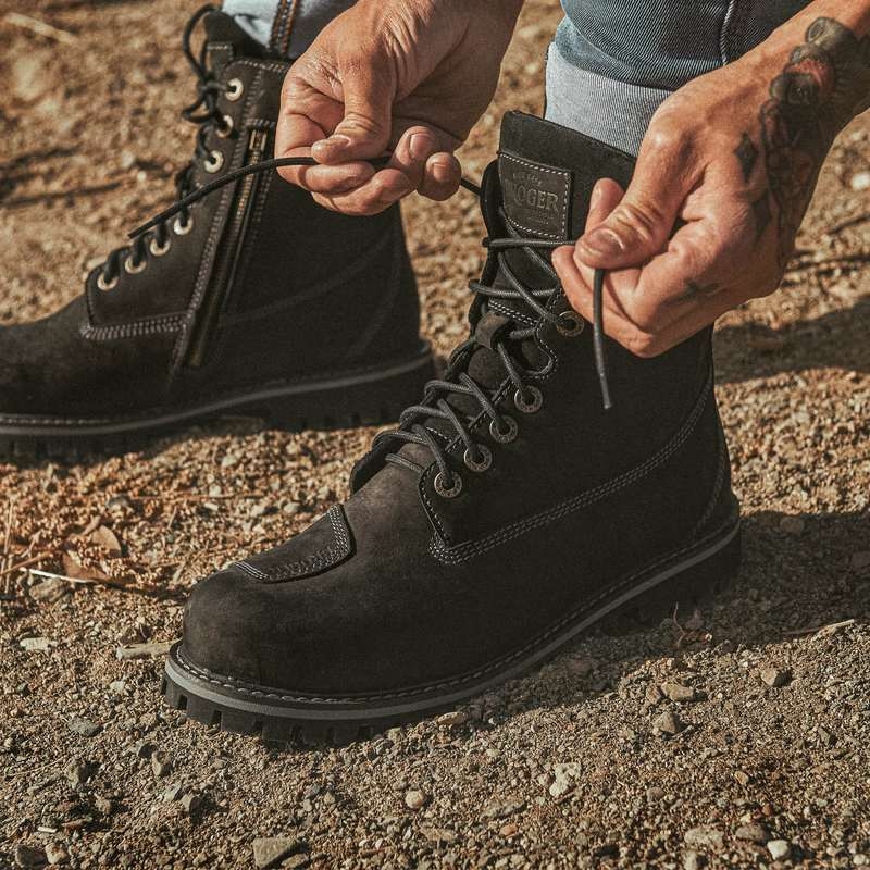 Botas de moto BROGER Alaska II negras liquidación