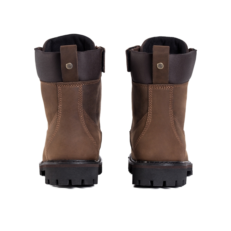 Botas de moto BROGER Alaska II marrón liquidación