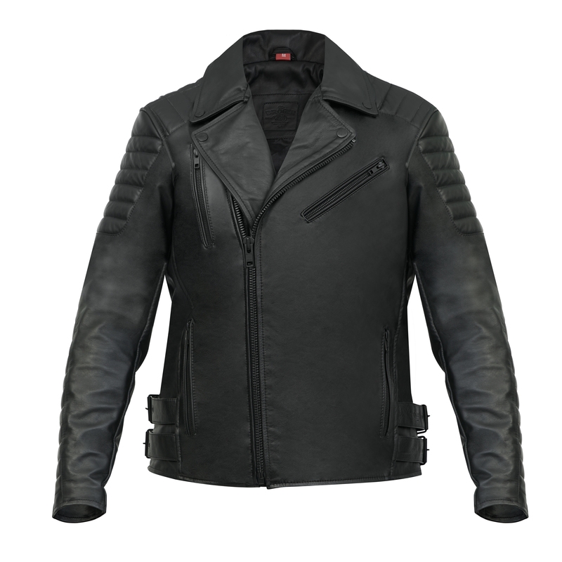 Chaqueta de moto BROGER Ohio negra liquidación