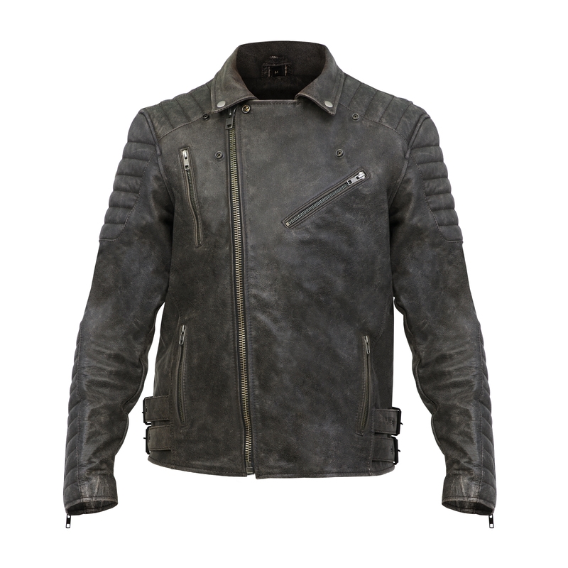 BROGER Ohio Vintage Chaqueta Moto Marrón liquidación