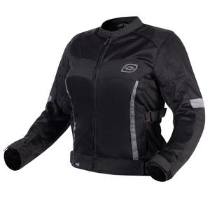 Chaqueta de moto Ozone Dart Black para mujer