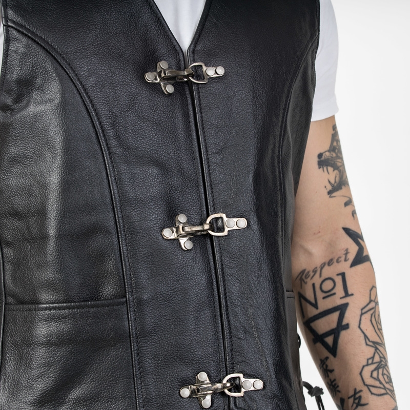 Chaleco de moto Ozone Rino negro