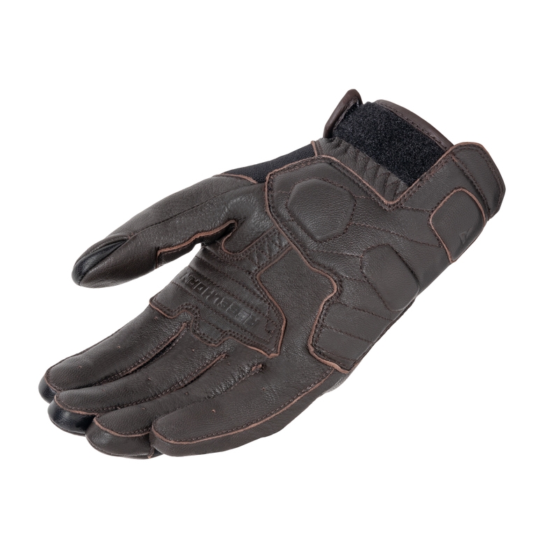 Guantes de moto Rebelhorn Impala marrón liquidación