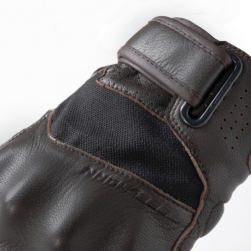 Guantes de moto Rebelhorn Impala marrón liquidación