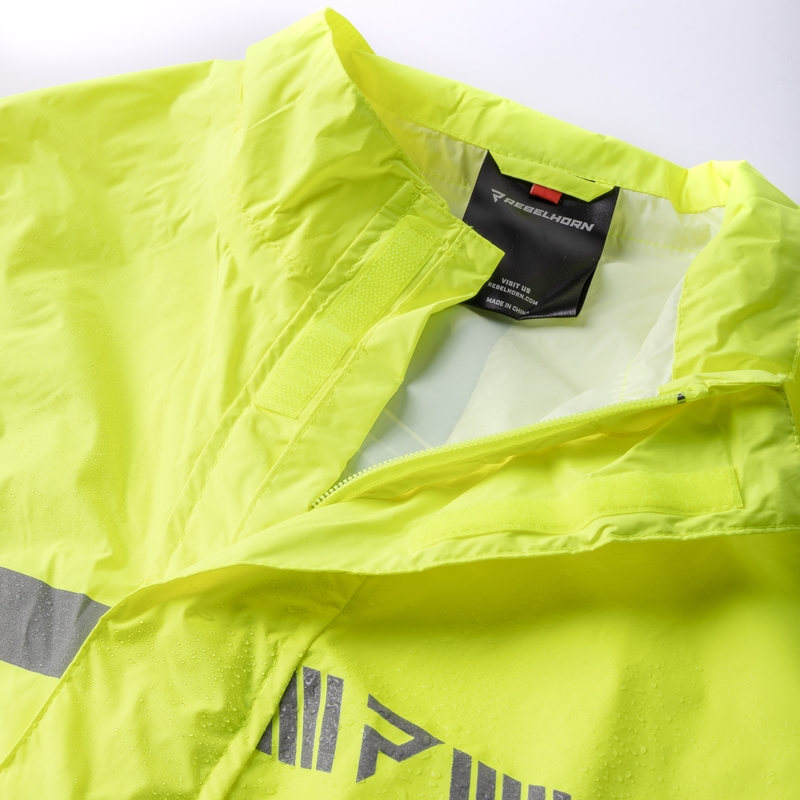 Chaqueta impermeable amarilla fluorescente Rebelhorn Ocean