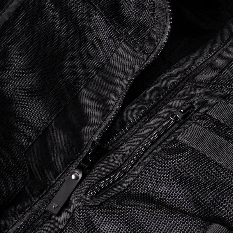 Chaqueta de moto Rebelhorn Scandal II negra