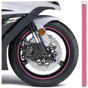Cinta reflectante para llantas Print pink