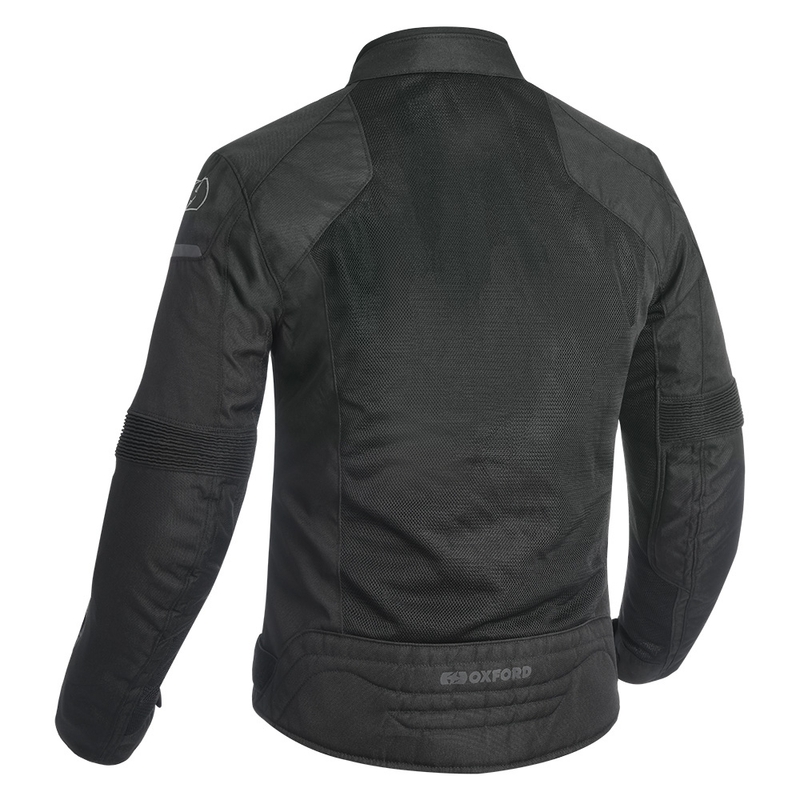 Chaqueta de moto Oxford Delta 1.0 Air Negra