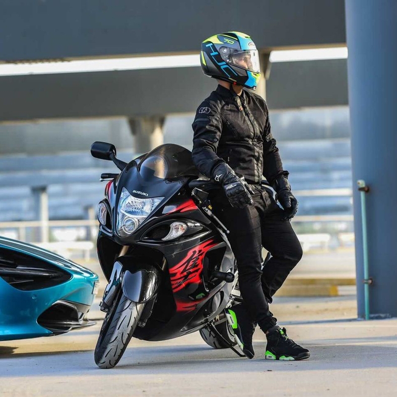 Chaqueta de moto Oxford Delta 1.0 Air Negra