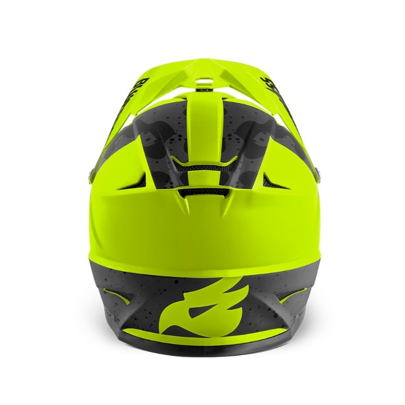 Cyklo přilba BLUEGRASS Intox camo fluo žluto-černá výprodej