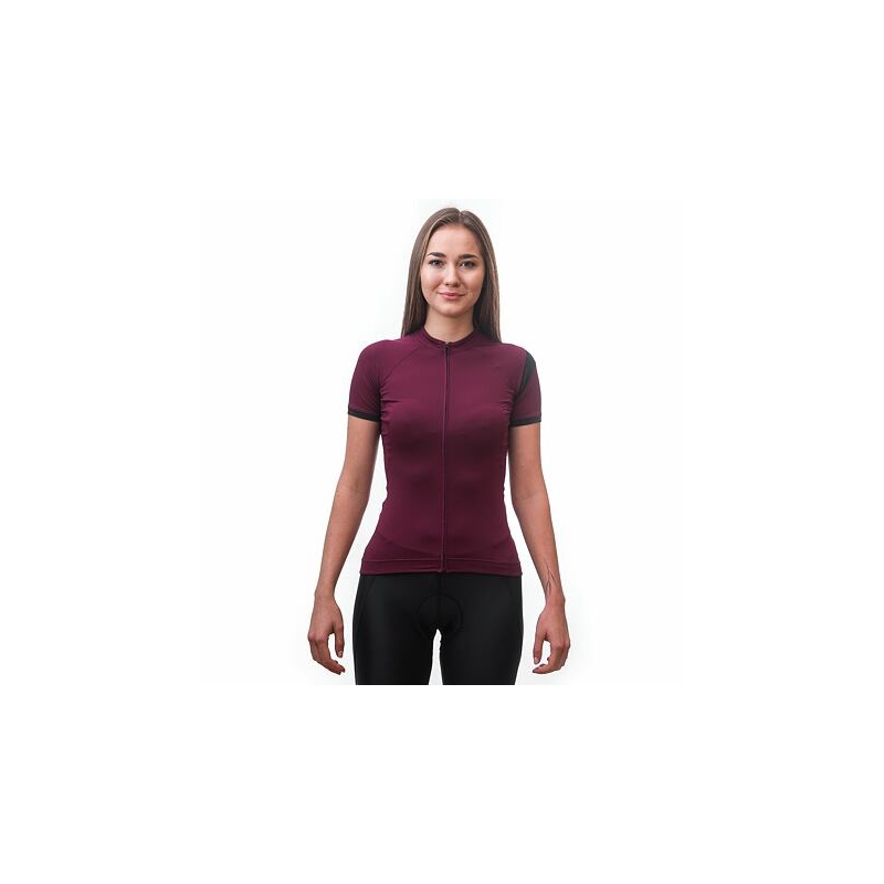 Maillot de mujer Sensor Coolmax Classic morado - manga corta liquidación