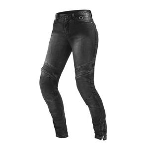 Vaqueros de moto para mujer Shima Jess negro