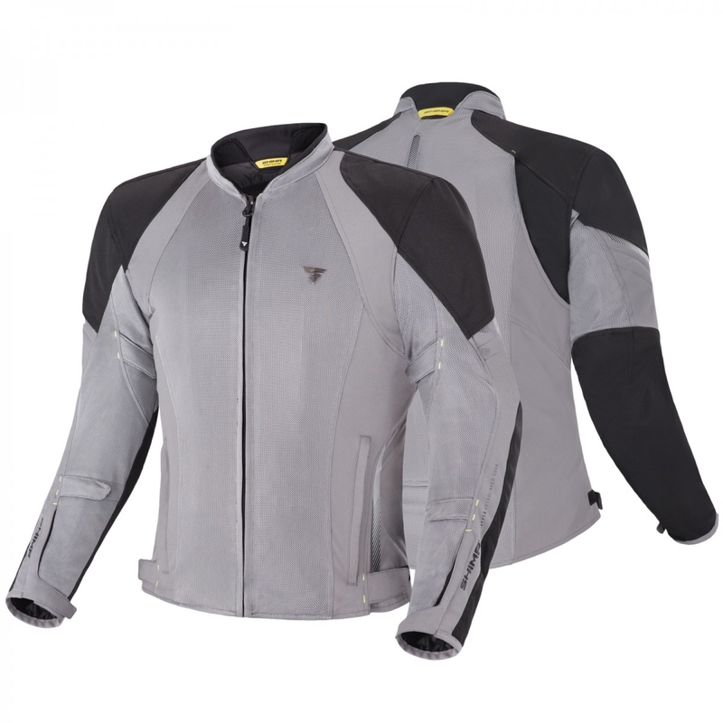 Chaqueta de moto Shima Jet gris