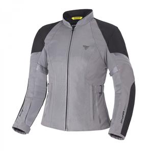 Chaqueta de moto para mujer Shima Jet gris