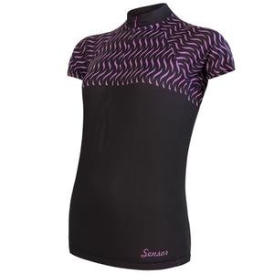 Maillot Mujer Sensor Wave negro - manga corta liquidación