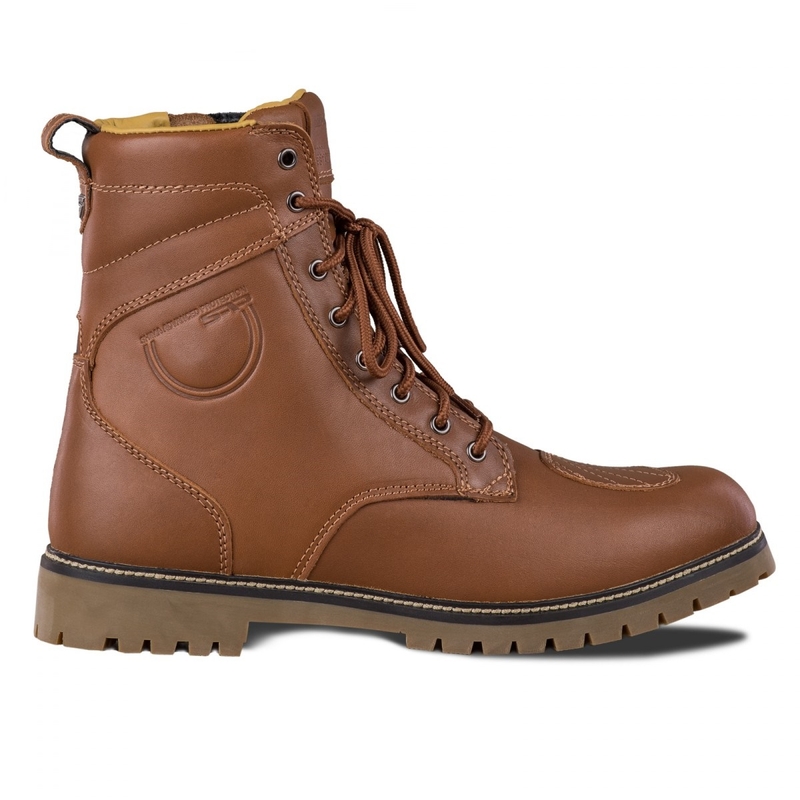Botas de moto para mujer Shima Thomson Marrón