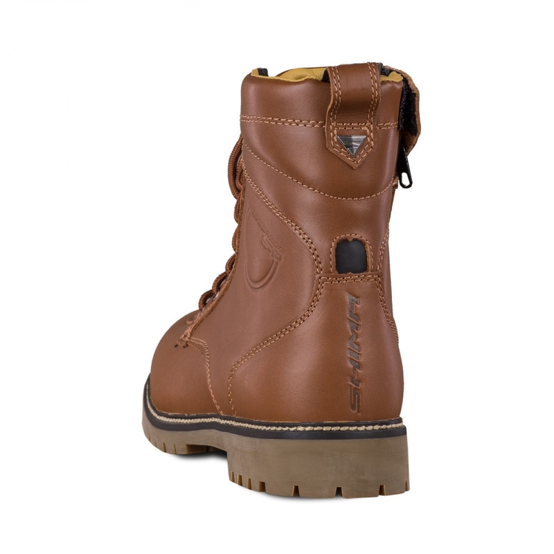 Botas de moto para mujer Shima Thomson Marrón