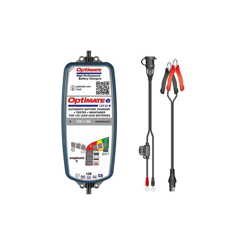 Cargador de batería TecMate - Optimate 6 6A
