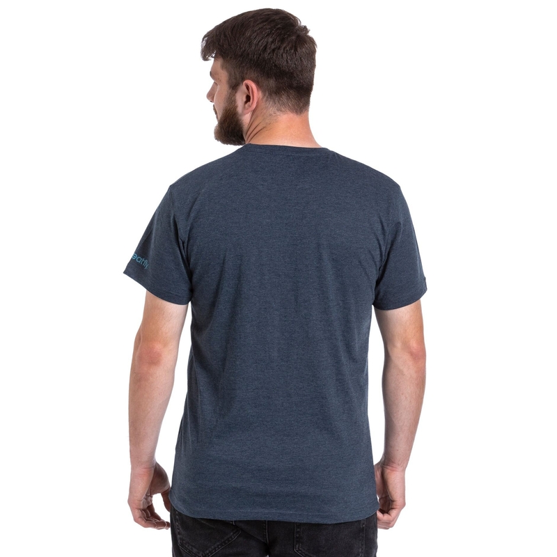Camiseta Meatfly Glazy azul oscuro liquidación