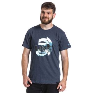 Camiseta Meatfly Glazy azul oscuro liquidación