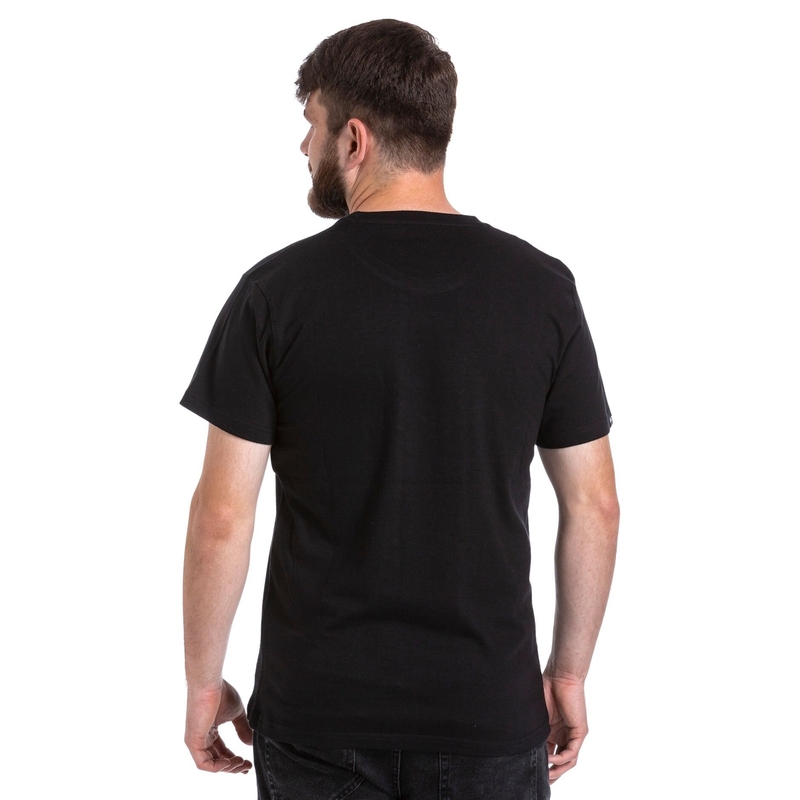 Camiseta Meatfly Loud And Fast negra liquidación