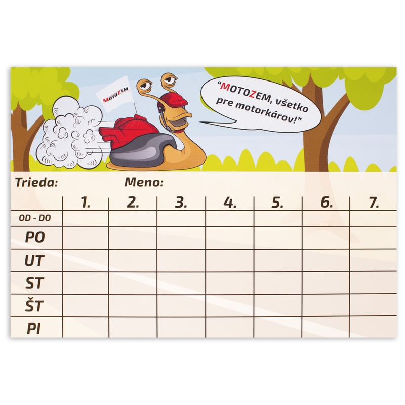 Horario MotoZem SK
