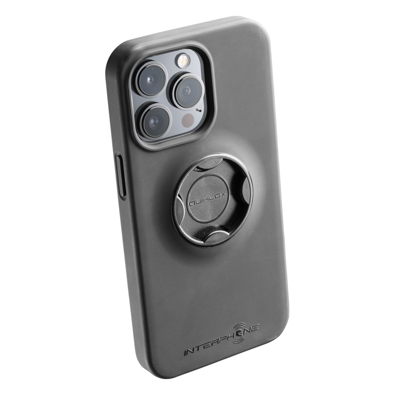 Funda protectora Interphone QUIKLOX para Apple iPhone 13 Pro negro