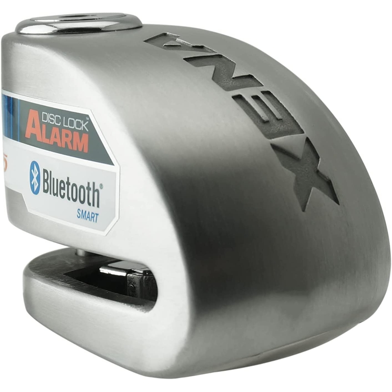 Zámek na kotoučovou brzdu XENA XX6 s Bluetooth stříbrný