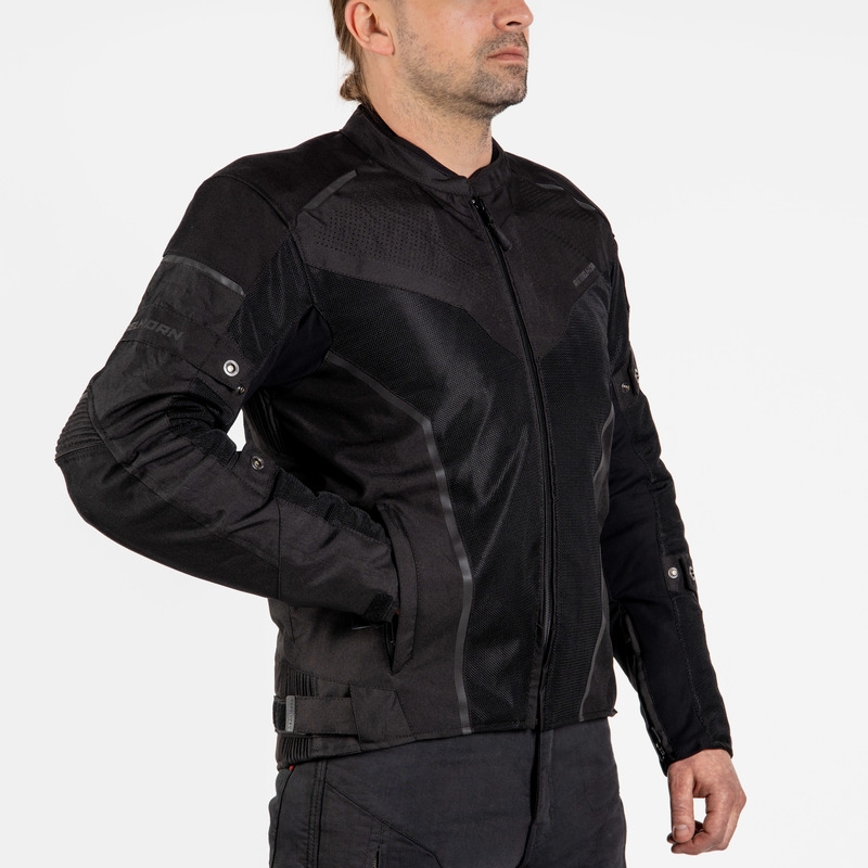 Chaqueta de moto Rebelhorn Hiflow IV negra liquidación