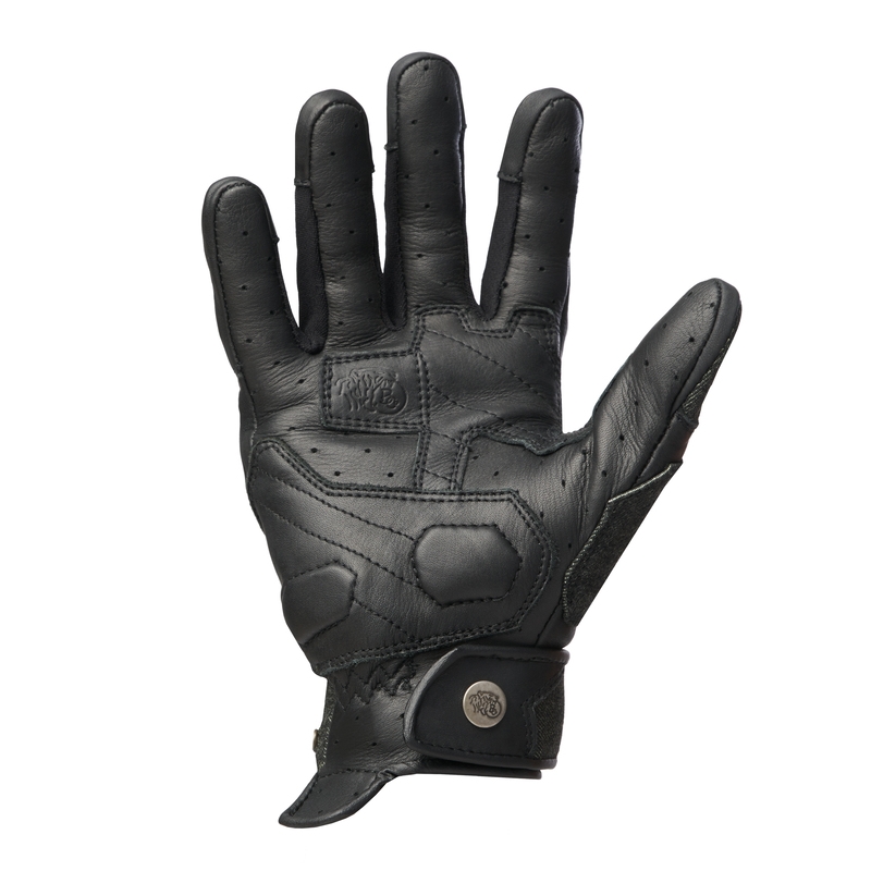 Guantes de moto Broger Florida negros liquidación