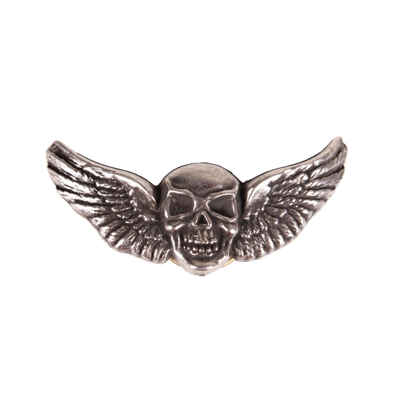 Insignia de la calavera alada