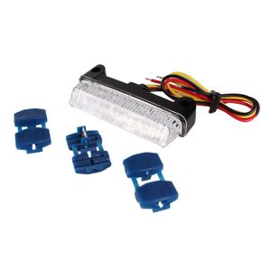 Piloto trasero LED R-TECH con cristal transparente
