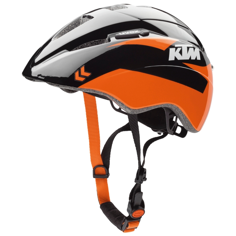 Casco para niños KTM negro-naranja