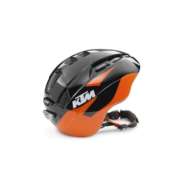 Casco para niños KTM negro-naranja