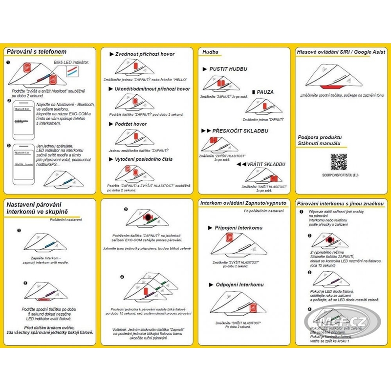 Interfono Scorpion EXO-COM