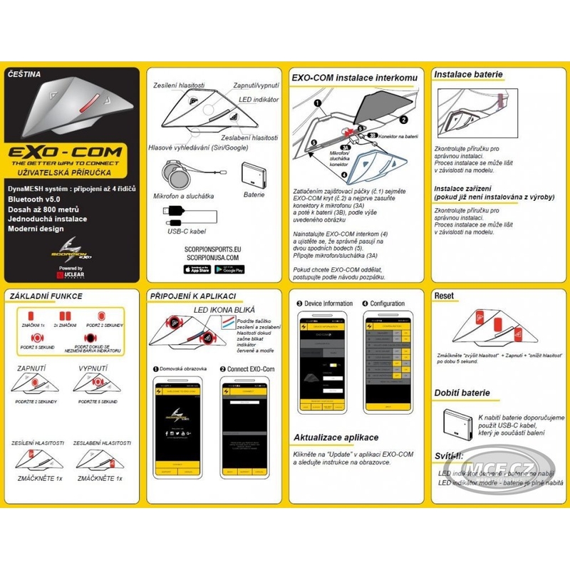 Interfono Scorpion EXO-COM