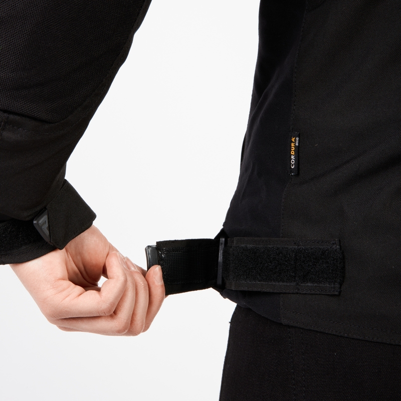 Chaqueta de moto Rebelhorn Hiflow IV Black-Fluo Pink para mujer liquidación