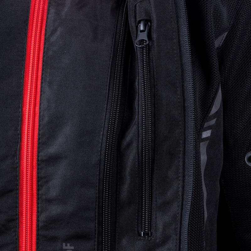 Chaqueta de moto Ozone Jet II Black para mujer liquidación