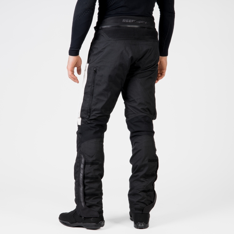 Pantalón de moto Rebelhorn Hiker III negro-gris liquidación