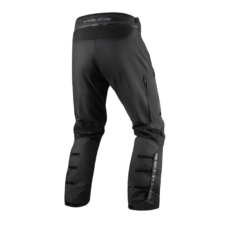 Pantalón moto Rebelhorn Hiker III negro corto liquidación