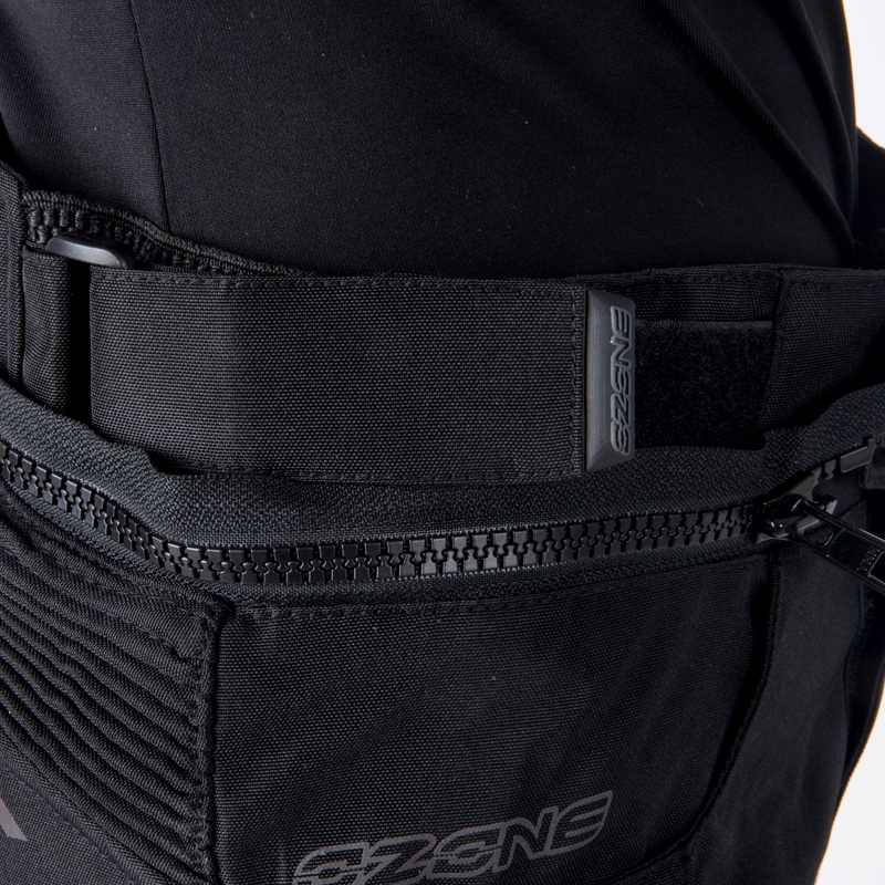 Pantalón de moto Ozone Jet II Black, mujer liquidación
