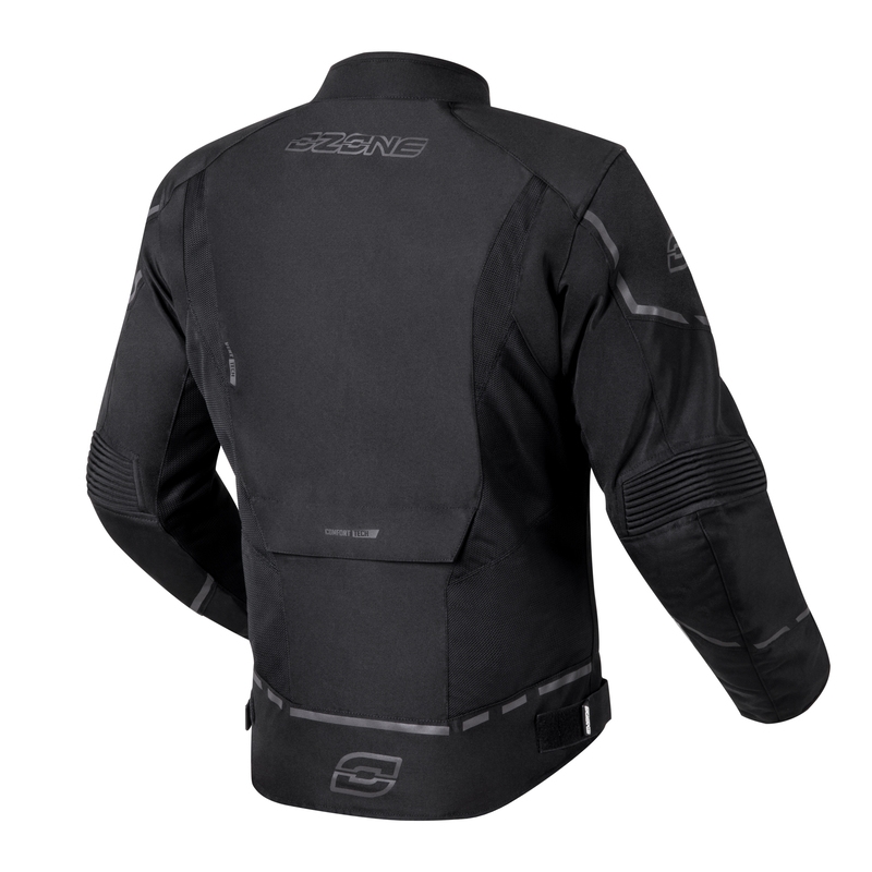 Cazadora Ozone Jet II negra liquidación