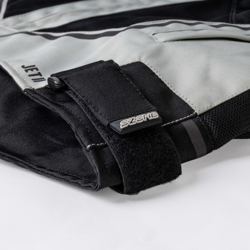 Cazadora Ozone Jet II gris-negro-amarillo fluo liquidación
