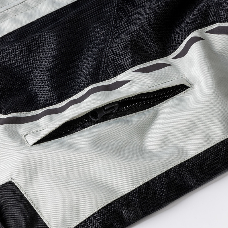 Cazadora Ozone Jet II gris-negro-amarillo fluo liquidación
