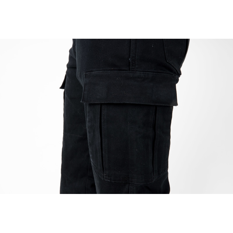 Vaqueros de moto Ozone Shadow II negros liquidación